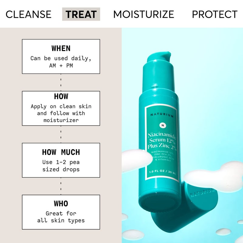 Naturium Niacinamide Face Serum 12% Plus Zinc 2%, Anti-Aging, Pore Minimizer & Dark Spot Corrector with Hyaluronic Acid & Vitamin E, Vegan & Cruelty-Free, 1 oz - Image 2