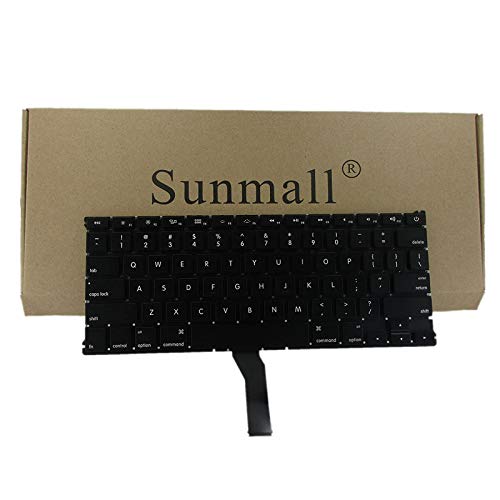 SUNMALL A1466 Keyboard Keyboard Replacement Compatible with Apple MacBook Air 13" A1369 (2011) A1466 (2012-2015) MJVE2LL/A MD760LL/A MC965LL/A MD231LL/A MJVG2LL/A Series Laptop Keyboard - Image 1
