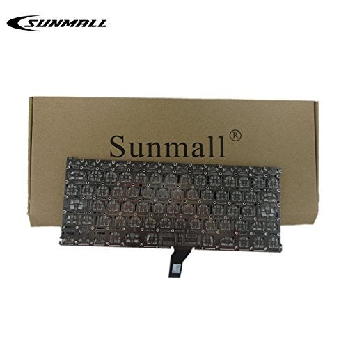 SUNMALL A1466 Keyboard Keyboard Replacement Compatible with Apple MacBook Air 13" A1369 (2011) A1466 (2012-2015) MJVE2LL/A MD760LL/A MC965LL/A MD231LL/A MJVG2LL/A Series Laptop Keyboard - Image 2