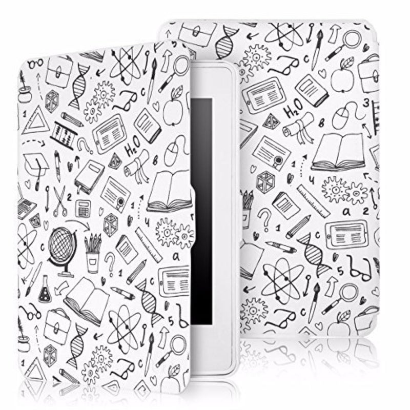 Moca Case for Kindle Paperwhite 12th Gen 7" (2024) & Kindle Colorsoft 7" (2025), Slim PU Leather Cover with Auto Wake/Sleep, Magnetic Closure, Lightweight (College) - Image 1