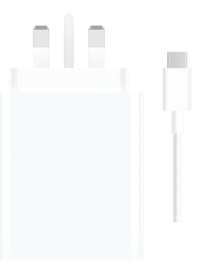 ELTRAZONE 120W Fast Charging Power Adapter for Xiaomi Mi 12/13T, Mi 9T Pro, Poco, Black Shark 5, Mi 13/12T/11T/10T Pro, Note 11 Pro 5G & More (White) - Image 4