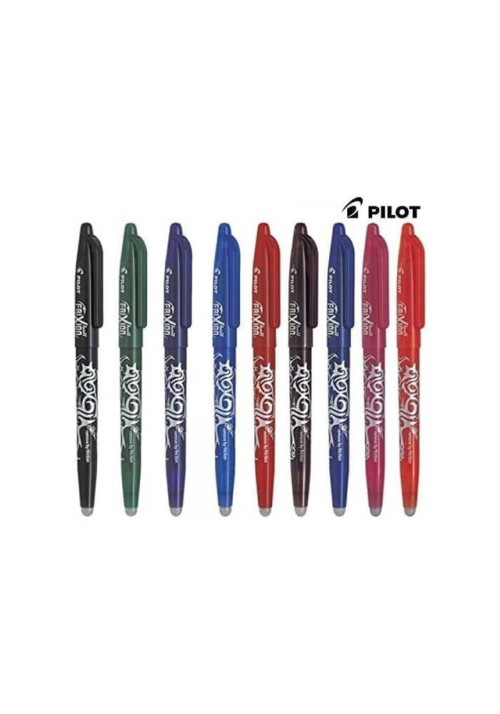 Pilot Frixion Erasable Roller Ball Pen, 0.7 mm Tip Size, Violet (Pack of 2) - Image 3