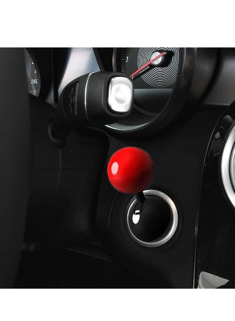 Zikra 2Pcs Car Push Button Rocker, Push to Start Button Rocker, Car OneButton Start Lever, Ignition Switch, Car Push Start Button Cover, Car Engine Button Joystick, Car Decorative Accessories, Blue and Red - Image 3