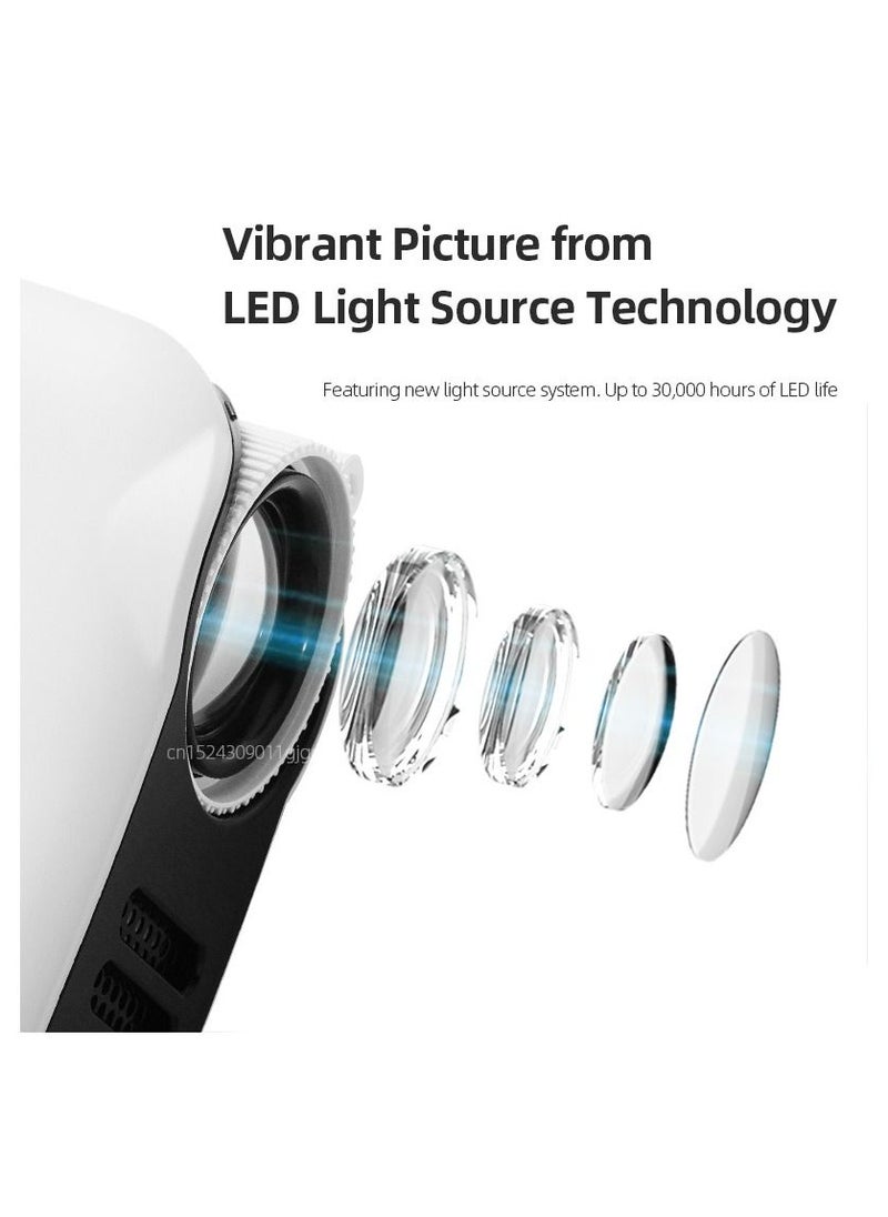 AROAQ - Home Projector High Brightness Portable Projector Mini Handheld Projector Portable Cinema for Home - Image 1