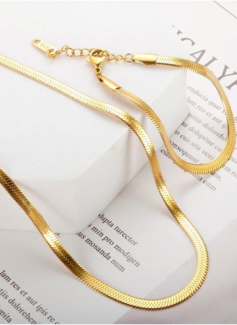 SARAOONT 18K Gold Plated Anklet for Women Adjustable Cuban Link with Heart Charm and Gift Box  - Image 4