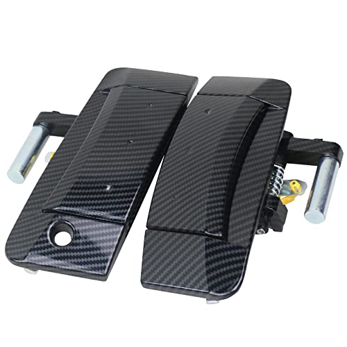 APPERFiT Exterior Door Handle (Carbon Fiber) Compatible with Nissan 350Z 2003 2004 2005 2006 2007 2008 2009 - Image 1
