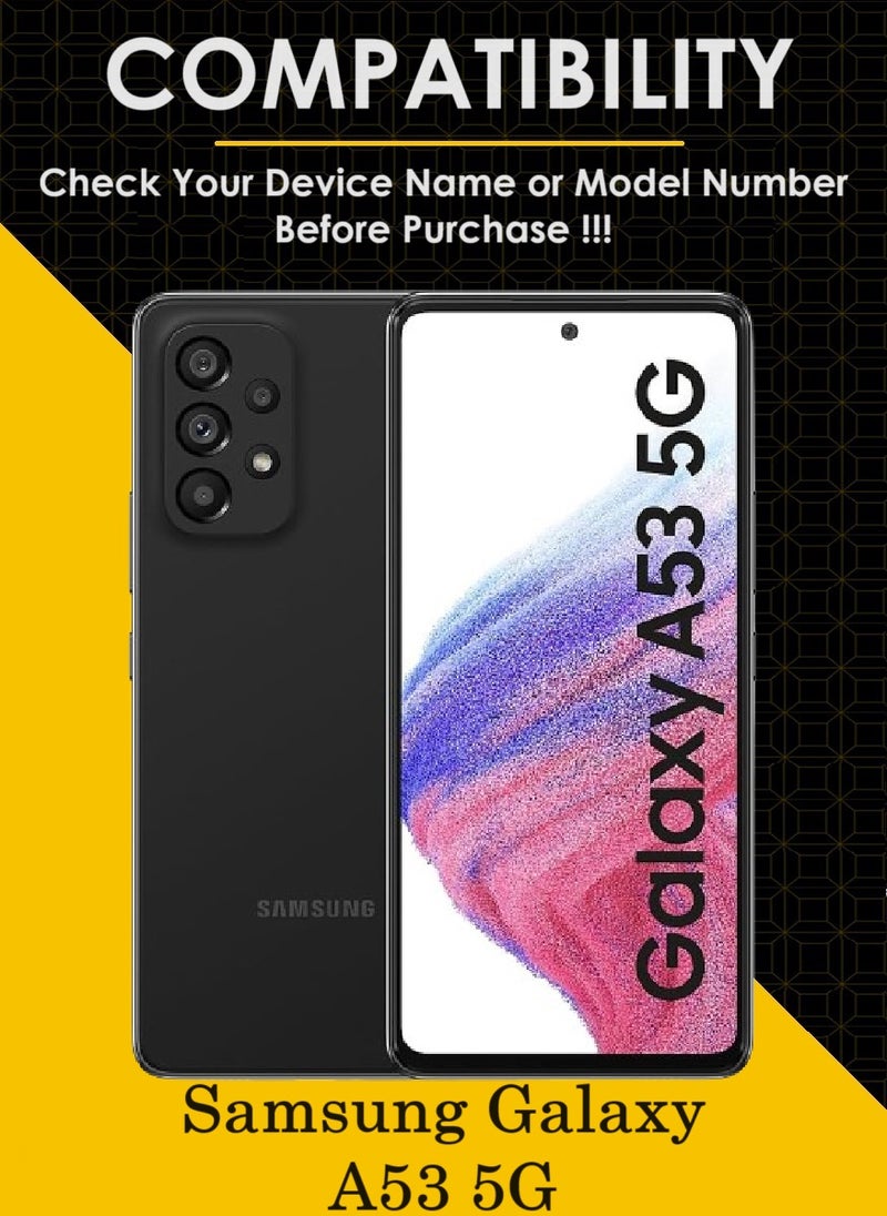 AINA Tempered Glass Screen Protector 5D Designed For Samsung Galaxy A53 5G Full Glue Edge to Edge Full Screen Coverage And Bubble Free - Image 3