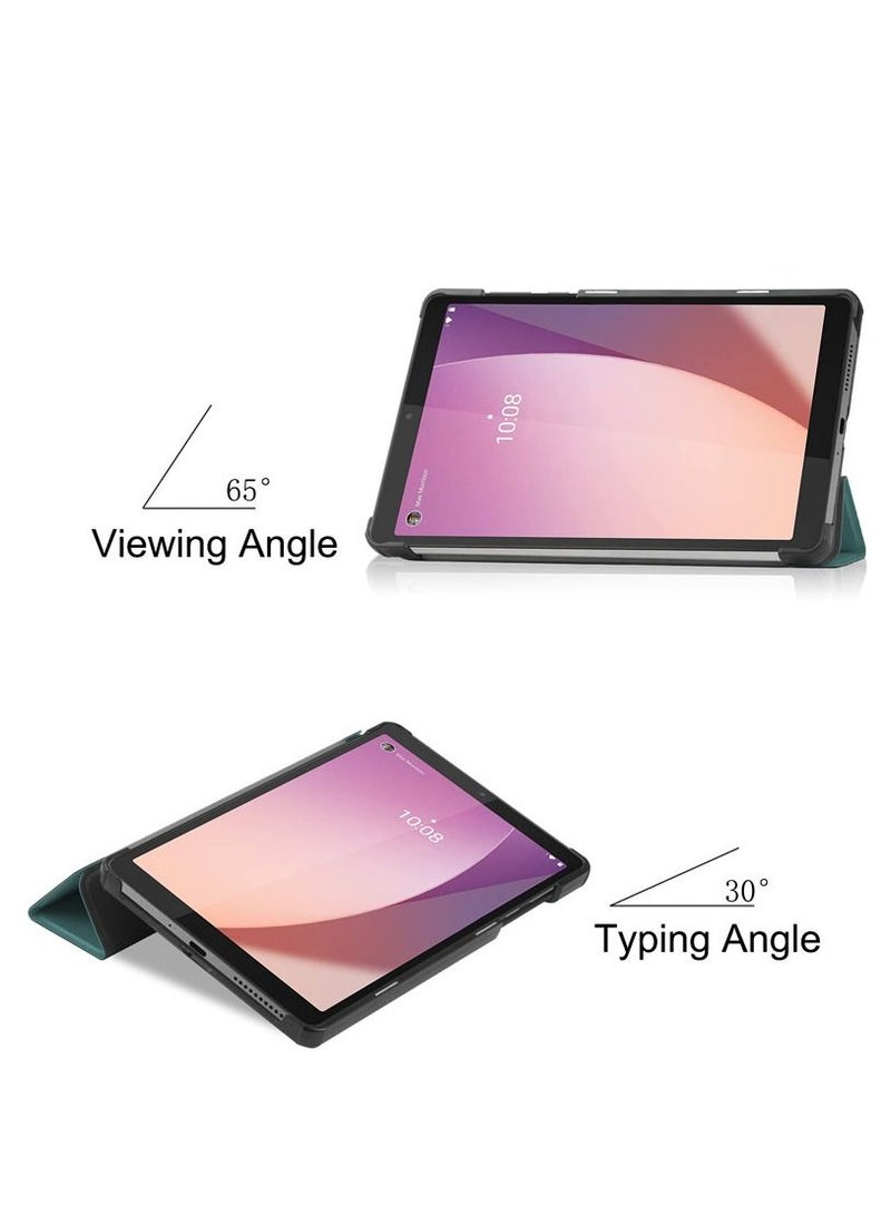 Tablet PC Case Case for Lenovo Tab M8 4th Gen TB-300FU Tri-Fold Smart Tablet Case Hard PC Back Shell Slim Case Multi- Viewing Angles Stand Hard Shell Folio Case Cover Tablet PC Bag(dream deer) - Image 4