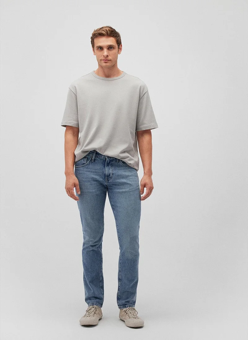 مافي بنطلون جينز كلاسيك أزرق من جيك إير