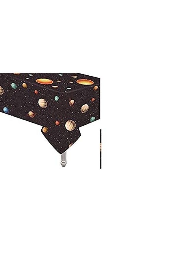 Oojami Space Birthday Party Table Covers Outer Space Birthday Party Supplies - Image 2