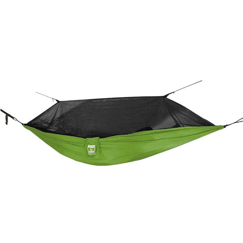Oak Creek Outdoor Supply Oak Creek Camping Hammock and Accessories. Complete Package with Mosquito Bug Net, Rain Fly, Tree Straps. Great for Hiking, Backpacking, and Travel. Weighs Only 4 Pounds. Kiwi Green and Gray.  - Image 3