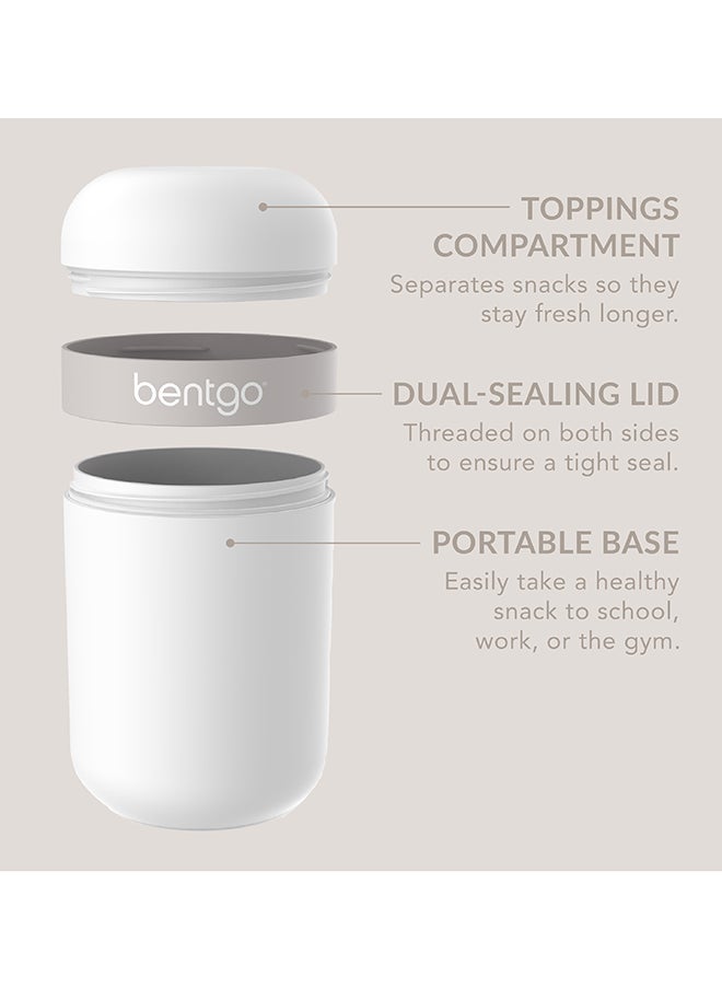 Bentgo - كوب الوجبات الخفيفة للأطفال - أبيض - Image 1