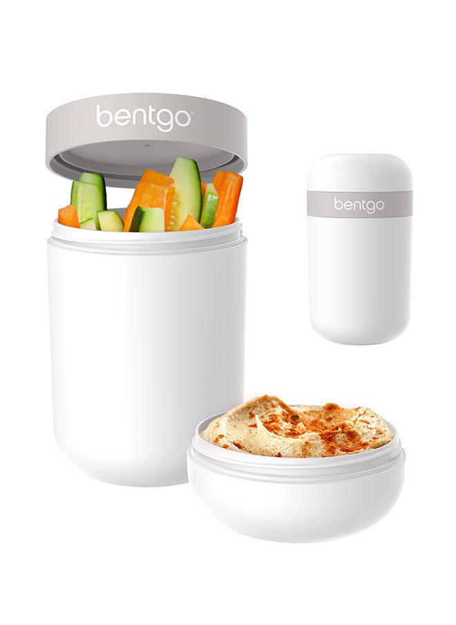 Bentgo - كوب الوجبات الخفيفة للأطفال - أبيض - Image 1