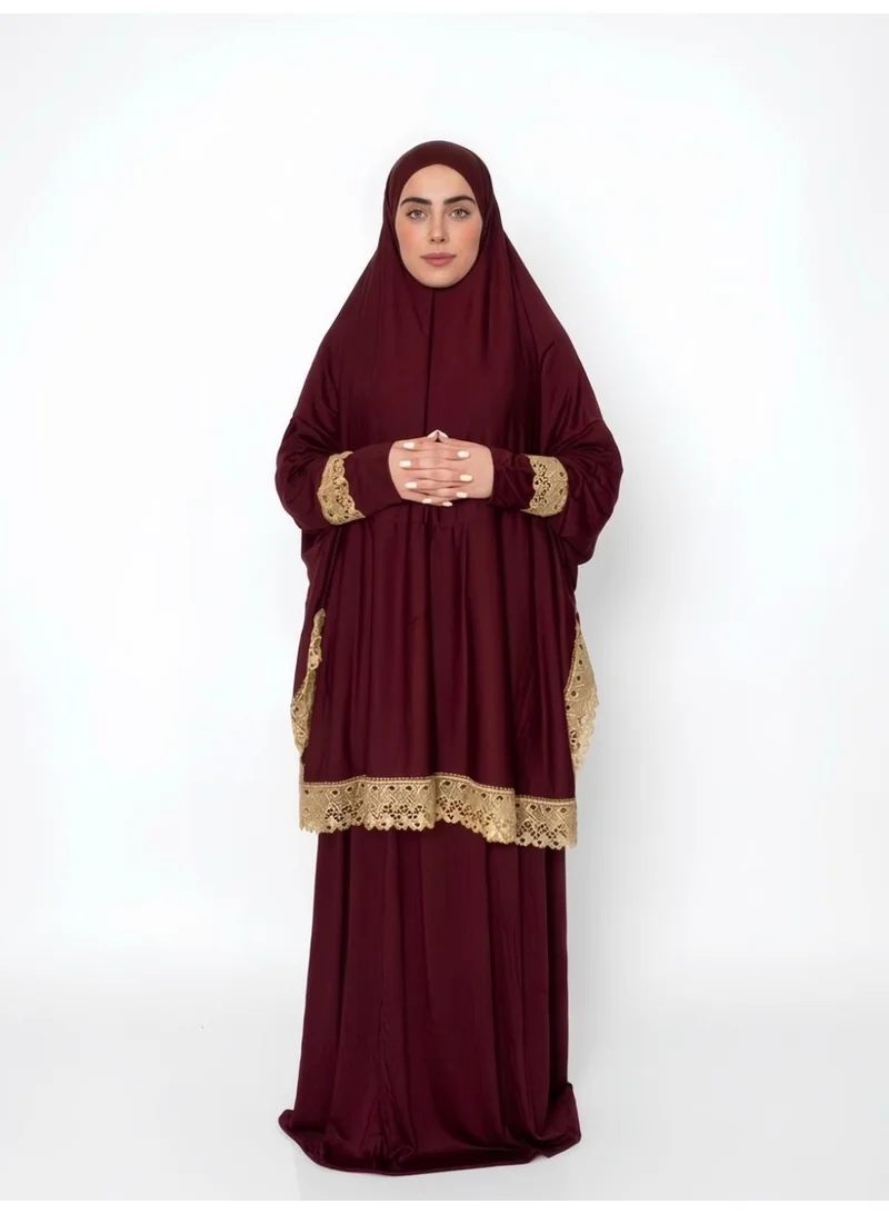 Two Piece Islamic prayer dress for women -Prayer Clothes Abaya For women -Umrah essentials for women -Prayer dress women