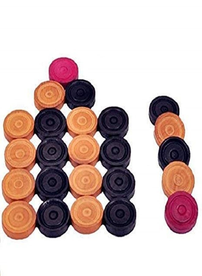 NKT Carrom Board -32 INCH Full Size with 1.5" Border (Premium) with STRICKER & Accessories (Large 32 INCH AB with Carrom Stand) - Image 3