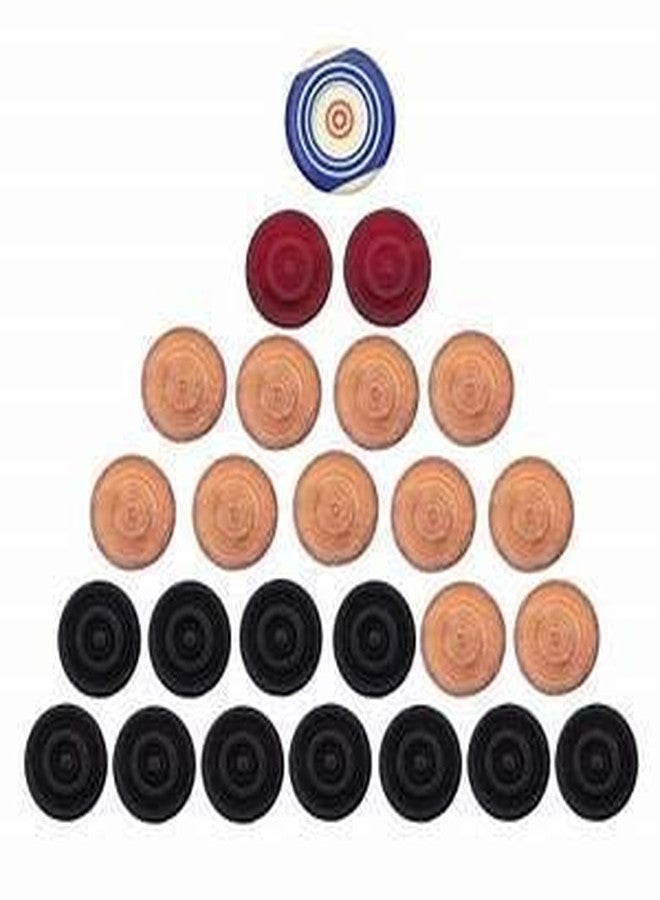 NKT Carrom Board -32 INCH Full Size with 1.5" Border (Premium) with STRICKER & Accessories (Large 32 INCH AB with Carrom Stand) - Image 4