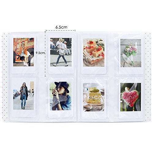 Ablus 128 Pockets Mini Photo Album - Fits for Fujifilm Instax Mini 11 Mini 9 Mini 8 Mini 90 Mini 25, Polaroid Snap PIC-300, Kodak Mini 3-Inch Film(Black) - Image 3