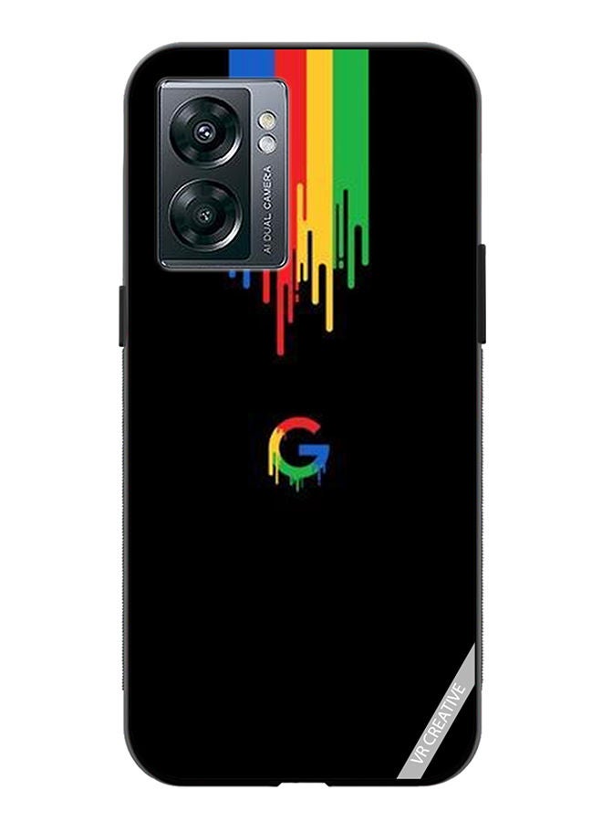 VR CREATIVE Protective Case Cover For OnePlus Nord N300 Google Design Multicolour - Image 1