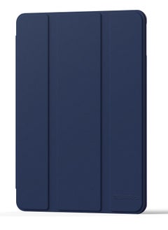 Terra iPad Terra Cover for Apple iPad 10.2/10.5/2017/2019/2020/2021 Air with Smart Pen Holder Slim Smart Cover with Fabric Stand Blue  - Image 1