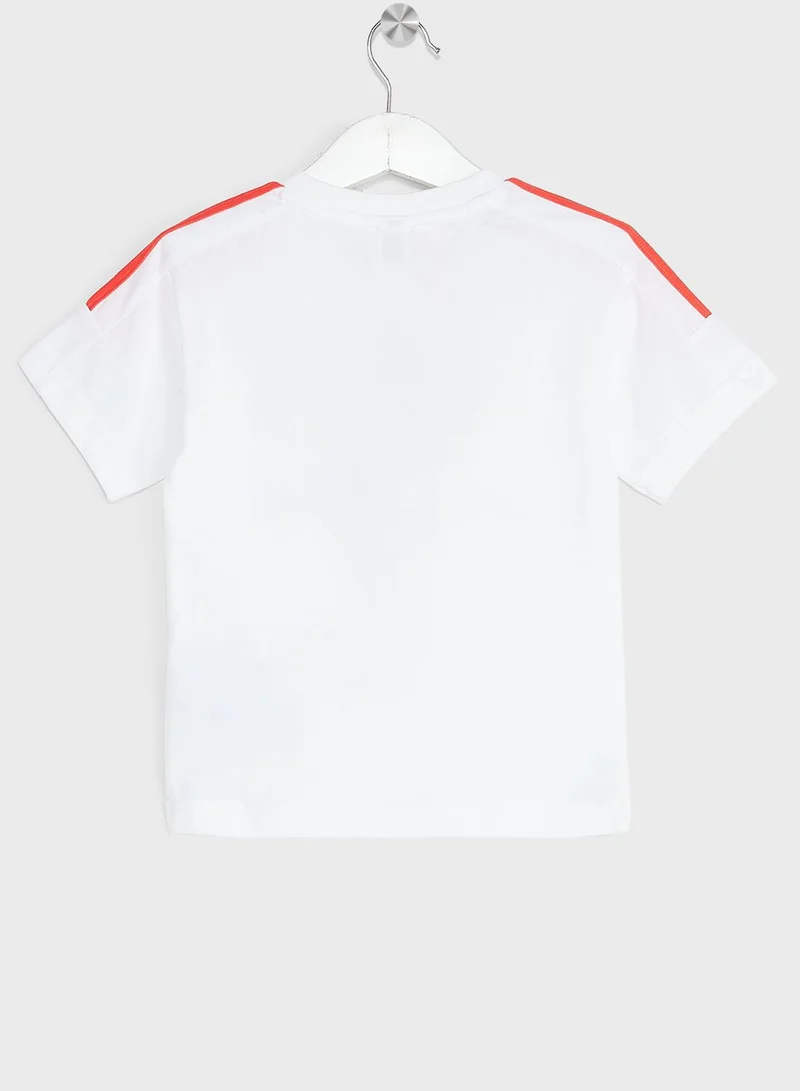 Adidas X Marvel Spider-Man Tee And Shorts Set