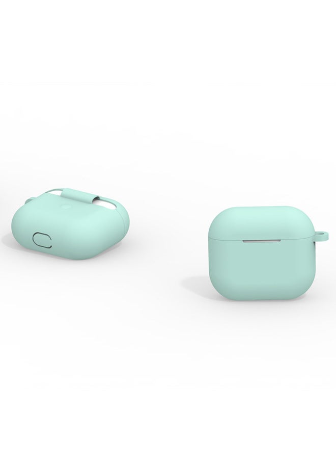 Generic - Applicable To Apple Airpods 3 Protective Case Airpods3 Case Earphone Silicone Protective Case-Color:636C Blue-Applicable Model:2021 Apple Airpods 3 - Image 1