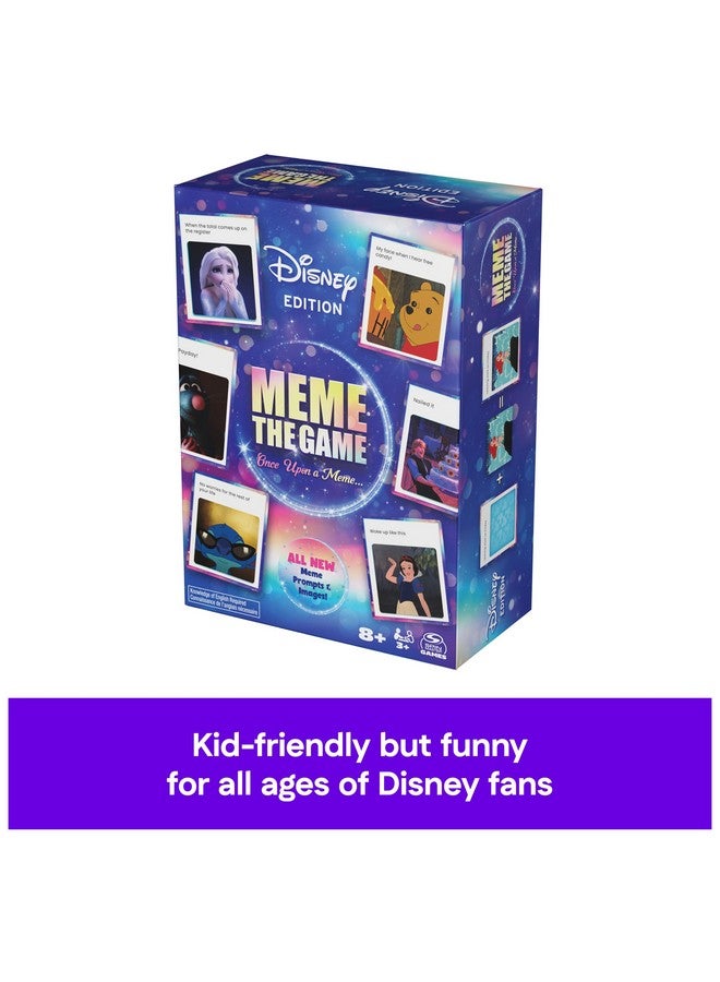 Spin Master Games, Disney Meme The Game, Disney Card Game for Hilarious Family Fun, Funny Caption Contest with Classic & Modern Characters, for Kids & Family, 3-6 Players, for Ages 8 & Up - Image 5