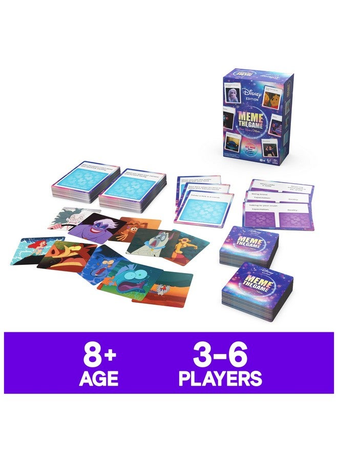 Spin Master Games, Disney Meme The Game, Disney Card Game for Hilarious Family Fun, Funny Caption Contest with Classic & Modern Characters, for Kids & Family, 3-6 Players, for Ages 8 & Up - Image 2