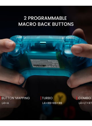 Nova Wireless Switch Pro Controller for Switch/Lite/OLED, Switch Controllers with Hall Effect JoySticks, RGB LED, 1200mAh Rechargeable, Turbo,Programmable,Motion Control, Wake Up Function - view 2