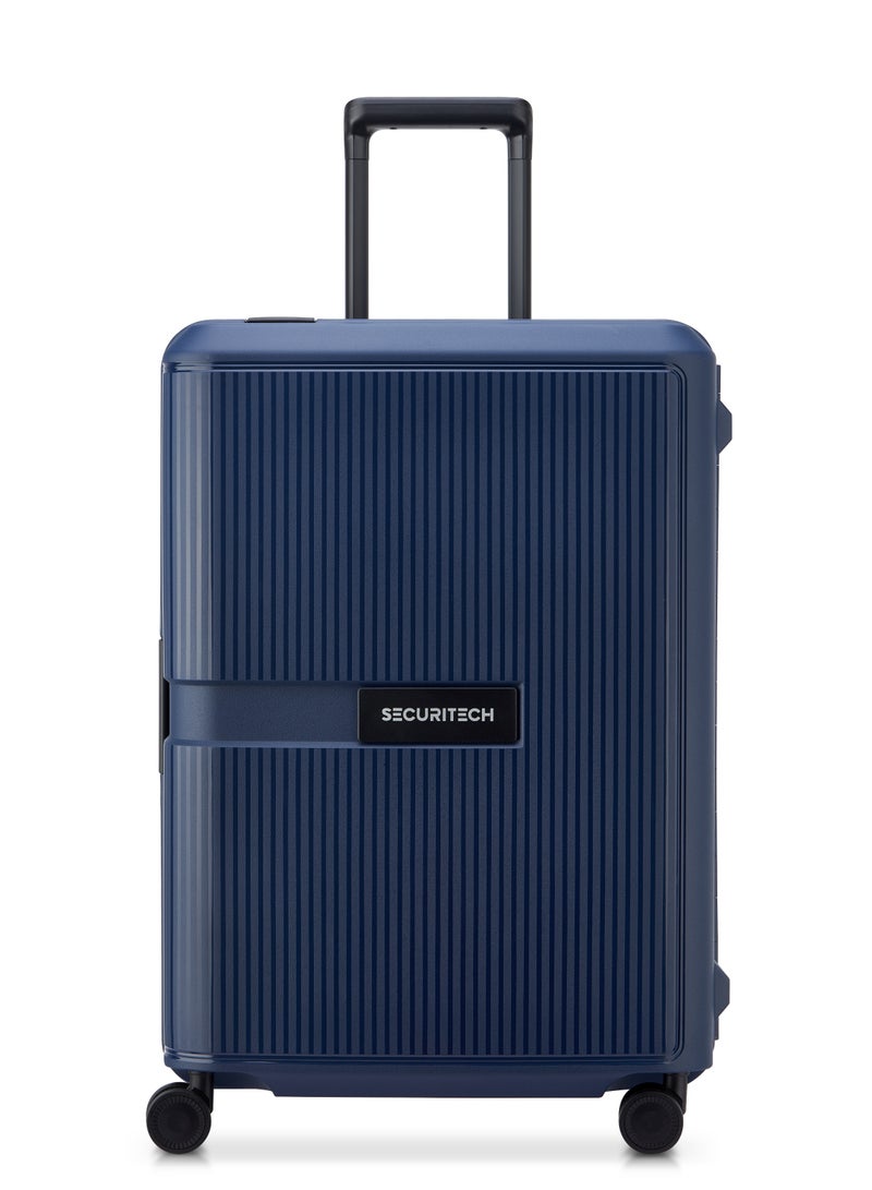 DELSEY Securitech By Delsey Stone Hardcase Double wheel trolley 70cm Navy Medium - Image 1