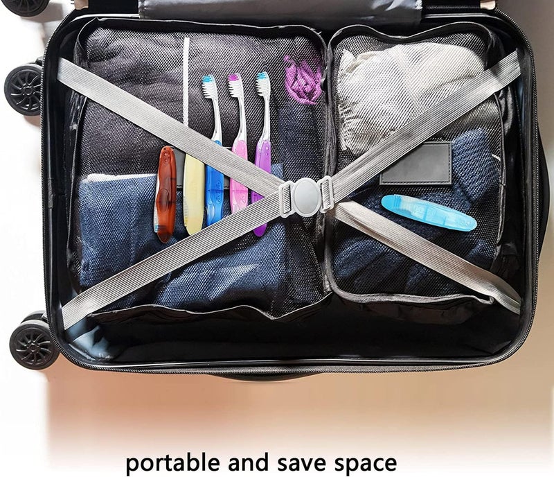 Goodern 6 Pieces Travel Toothbrush Set - Mini Portable Kit With Soft, Durable, Individually Packed Folding Toothbrushes for Camping, School, Home, Business Trip - Image 5