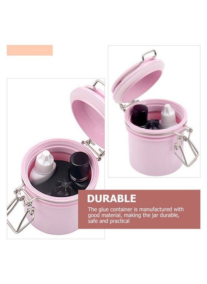 Beaupretty Extension Professional Adhesive Jar Tank Grafting Storage Proof Glue Extensions Airtight For Holder Eyelashes Organizer Container Sealing Lash Leak Eyelash  - Image 5