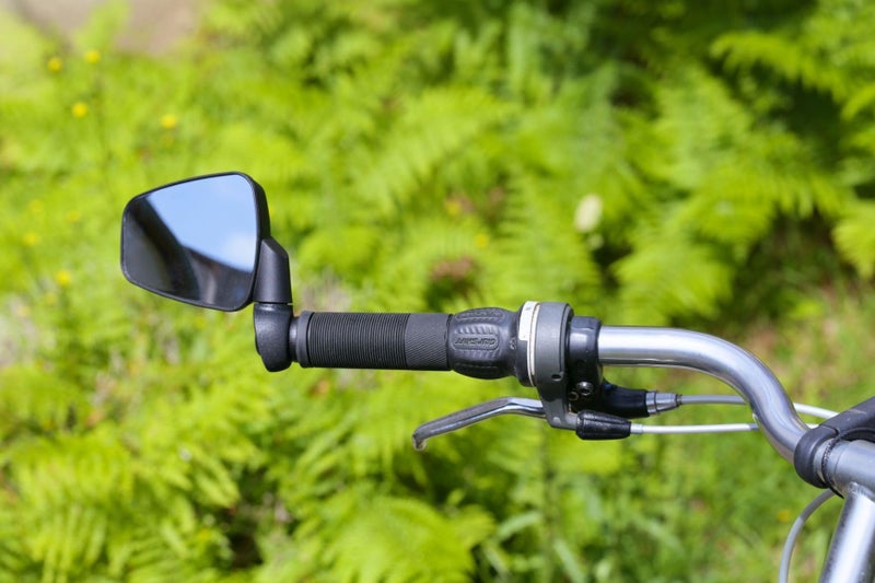 Zefal Dooback 2 Left Bike Mirror - 56 Cm2 Chrome Abs Convex Mirror  Foldable  3D Adjustable  8-Notch Positioning - For Straight & Curved Bar Ends  Ebike Compatible - 76G - Image 3