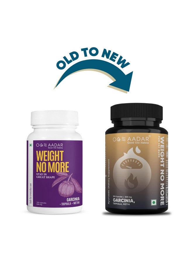 Aadar Weight No More Capsule, 120 Capsules (Pack Of 2) - Image 2