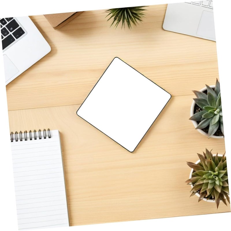 Gadpiparty 12Pcs Reusable Washable Dry Erase Labels for Smooth Surfaces for Home Office Classroom with Marker No Residue Easy to Clean - Image 4
