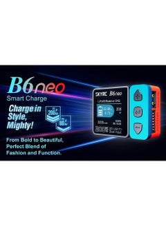SKYRC SkyRC B6 Neo Smart Charger DC 200W PD 80W LiPo Battery Balance Charger SK 100198 Compact 6S Charger Discharger  - Image 2