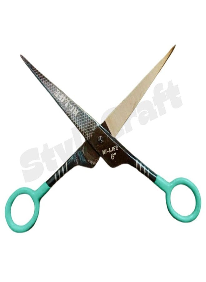 Professional Hair Cutting Scissor and Comb Set for Salon & Home Use | Stainless Steel Barber Scissor with Comfortable Grip | Hair Styling & Trimming Combo for Men and Women - Image 3