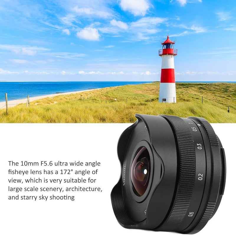 عدسة 10 مم F5.6 عين السمكة بزاوية فائقة الاتساع لسوني A6000 A6300 A6500 A6400 A3000 A5100 A5000 - Image 3