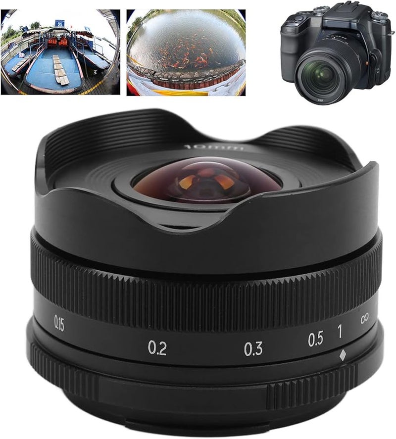 عدسة 10 مم F5.6 عين السمكة بزاوية فائقة الاتساع لسوني A6000 A6300 A6500 A6400 A3000 A5100 A5000 - Image 4