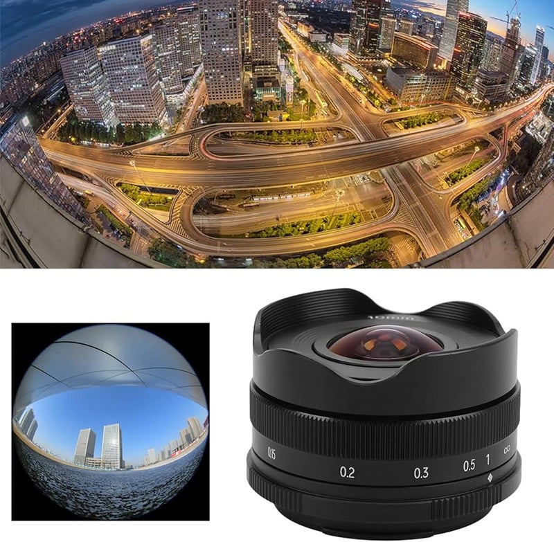 عدسة 10 مم F5.6 عين السمكة بزاوية فائقة الاتساع لسوني A6000 A6300 A6500 A6400 A3000 A5100 A5000 - Image 5