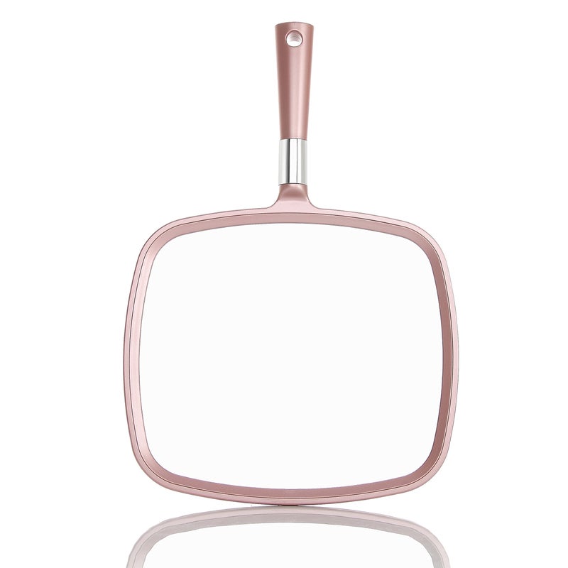 Miss Sweet Handheld Mirror Makeup Mirror Rose Gold