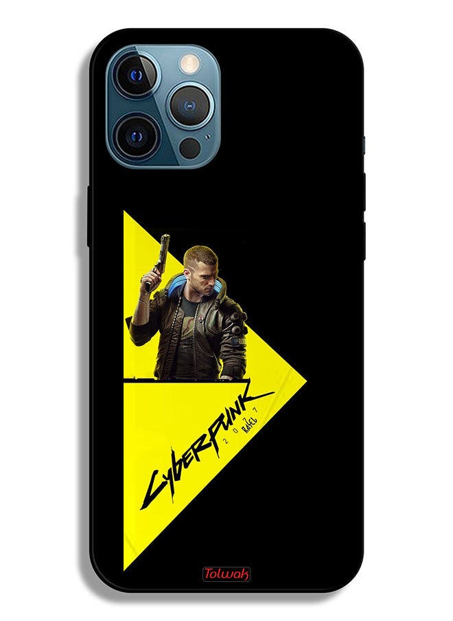 Tolwak - Apple iPhone 12 Pro Max Protective Case Cyberpunk 2077 - Image 1
