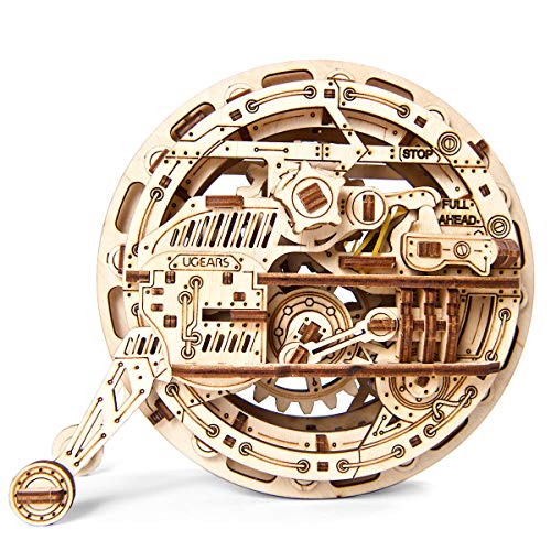 UGEARS Mechanical Monowheel 3D Puzzle Kit Movable Unicycle Wooden Puzzle Craft Set and Thinking Task for Adults 3D Model Kit Made of Wood Idea - Image 1