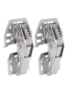 Thoraya 2Set Cabinet Hinge Bridge Shaped Spring Hinge for Cupboard Closet Furniture Home Improvement  - Image 2