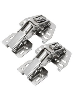 Thoraya 2Set Cabinet Hinge Bridge Shaped Spring Hinge for Cupboard Closet Furniture Home Improvement  - Image 4
