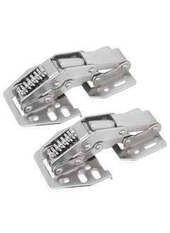 Thoraya 2Set Cabinet Hinge Bridge Shaped Spring Hinge for Cupboard Closet Furniture Home Improvement  - Image 5