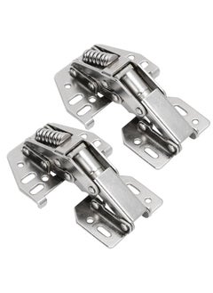 Thoraya 2Set Cabinet Hinge Bridge Shaped Spring Hinge for Cupboard Closet Furniture Home Improvement  - Image 3
