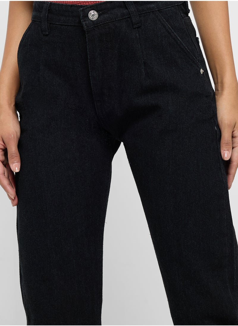 Ginger High Rise Tapered Jeans  - Image 4