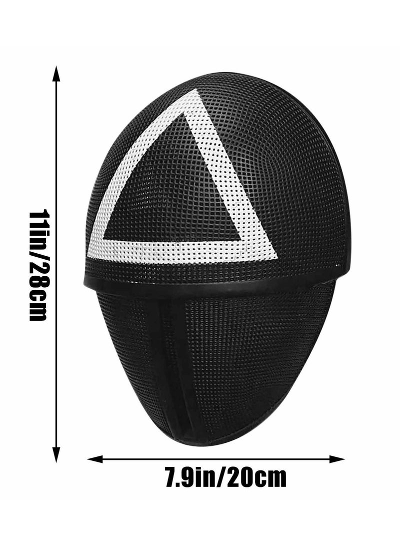 Y&D Men and Women Toy Masks Masquerade Party Accessories Props Triangle  - Image 5