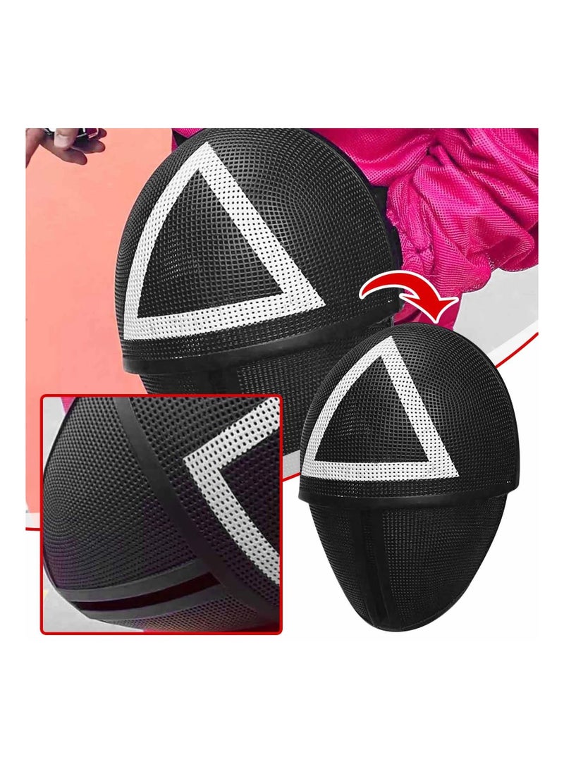 Y&D Men and Women Toy Masks Masquerade Party Accessories Props Triangle  - Image 4