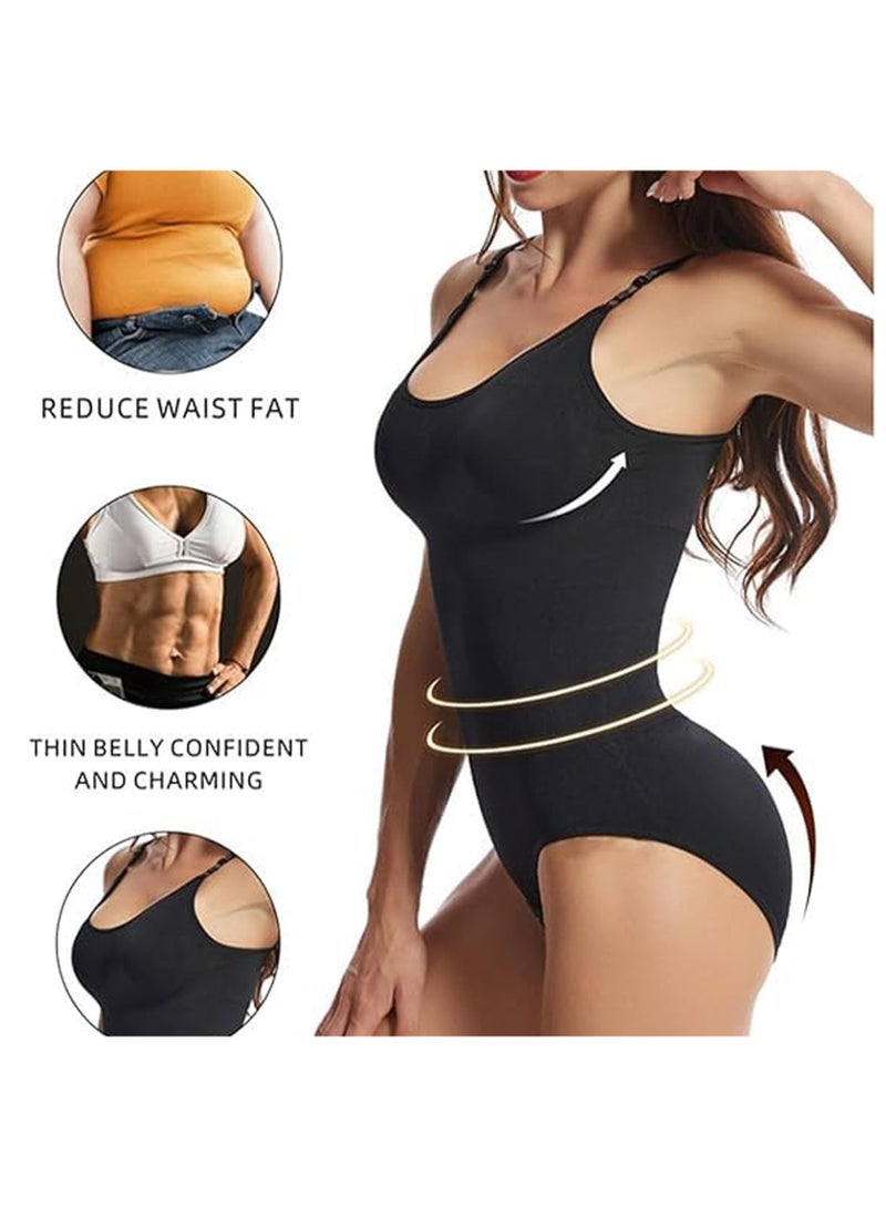 SYOSI Female Bodysuit, Women's Shapewear Bodysuit, Sculpting Snatched Waist Snatched Shapewear Bodysuit, Sexy Tummy Control Body Shaper, Seamless Shapewear Bodysuit, Body Shaper Tank Top - Image 3